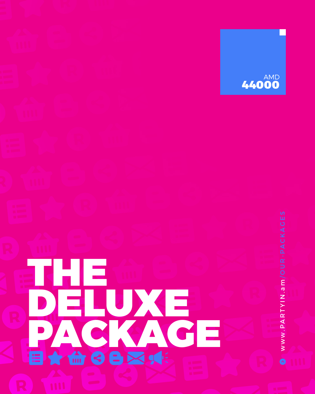 PARTYIN PACKAGES SM 2025