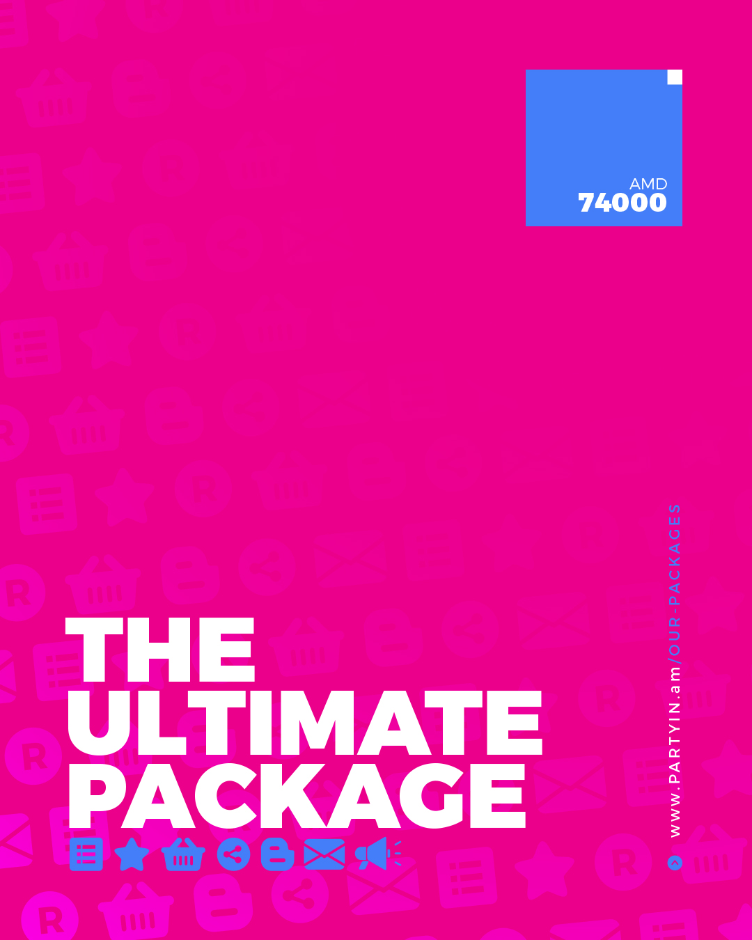 PARTYIN PACKAGES SM 2025